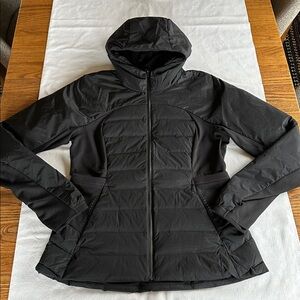 Lululemon Down for It All Jacket 14 Black NWT